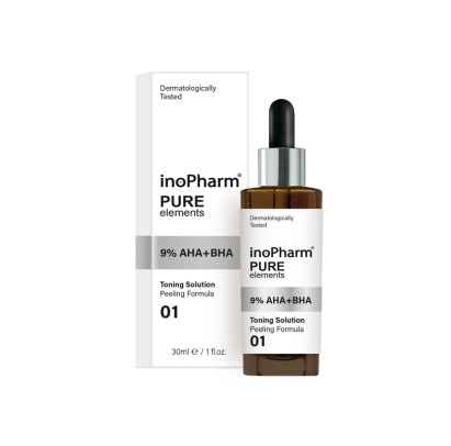 INOPHARM sejas pīlings ar 9% AHA+BHA, 30 ml