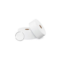 Tualetes papīrs Jumbo Maxi AMOOS Professional, 1-slāņu,857 loksnes,(35x9cm) ,300 m, s-62 m