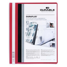 Mape ātršuvējs Duraplus DURABLE A4+ sarkana DE