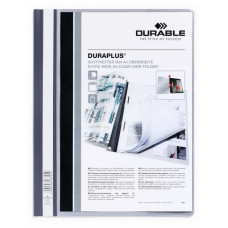 Mape ātršuvējs Duraplus DURABLE A4+ pelēka DE