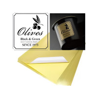 Pašlīmejošs PET Vinil A4 20lap. Gloss Gold 80mikr., 100mikr. bac