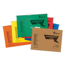 Fails iekarināmais Forpus, A4, zaļš