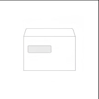 Aploksnes E5 156x220mm, ar logu 90x30mm, 10 gab.