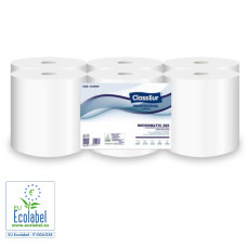 Roku dvielis MICROMATICl, 1-slāņa, Autocut, celuloze, 285m, ø20cm, 35g/m2, (6gab/iep)