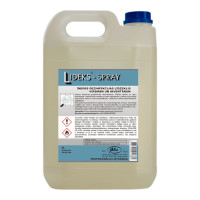 Dezinfekcijas līdzeklis virsmām un inventāram uz spirta bāzes LIDEKS-SPRAY 5L
