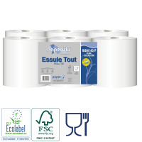 Roku dvielis, Autocut, celuloze, 140m, 2 slāņi, ø19 cm, h19,7cm, 19g/m2