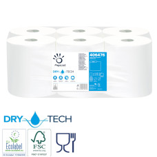 Roku dvielis PAPERNET Special, 1-slāņa, Autocut, celuloze, 247m, ø20cm, 26g/m2, (6gab/iep)