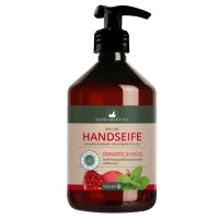 HERBAMEDICUS šķidrās ziepes ar granātābola ekstraktu un melises eļļu, 500 ml