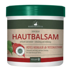 HERBAMEDICUS balzams ķermenim ar sarkano vīnogu lapu un zirgkastaņas efektu, 250 ml