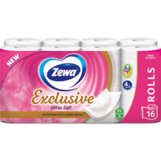 Tualetes papīrs ZEWA Exclusive Soft, 4-slāņu