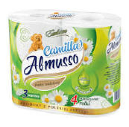 Tualetes papīrs Almusso Camilla Delicate 4 ruļļi 3