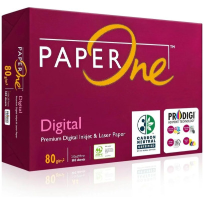 Papīrs A3, 80g/m2, 500 loksnes, Paper One Premium Digital