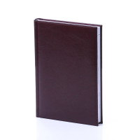 Dienasgrāmata Manager Soft, mākslīgā āda, bordo, 2026g.
