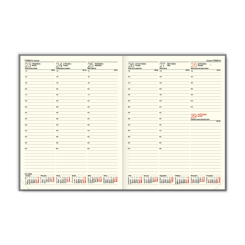 Dienasgrāmata ADVOCATE, bordo 2026g.