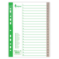 Sadalītājs dokumentiem Forpus 1-20 plastikāta A4