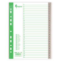 Sadalītājs dokumentiem Forpus 1-31 plastikāta A4