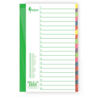 Sadalītājs dokumentiem Forpus 1-20 krāsains A4