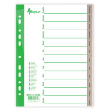 Sadalītājs Forpus Dec-Jan polipropilēna A4