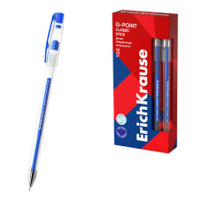 Pildspalva gēla G-Point, 0.38mm zila ErichKrause