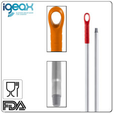 Kāts alumīnija, 130cm, ar vītni, diametrs 25 mm. sarkans