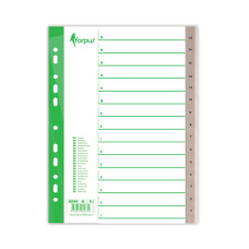 Sadalītājs dokumentiem Forpus 15-1 polipropilēna A4