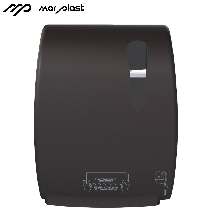 Automātiskais papīra dvieļu turētājs AUTOCUT 780 Adamello melns, Marplast