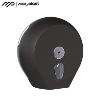 Tualetes papīra turētājs MINI JUMBO 756 Vesuvian, melns, Marplast