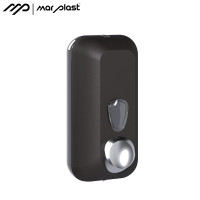 Šķidro ziepju dozators 714 Vesuvian, melns, Marplast