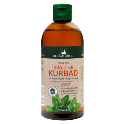 HERBAMEDICUS vannas putas ar melisas ekstraktu, 500 ml