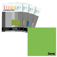 Krāsains papīrs A4, 50 loksnes, 80g/m2, tumši zaļa krāsa, Image Coloraction