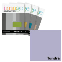 Krāsains papīrs A4, 50 loksnes, 80g/m2, gaiši ceriņkrāsas, Image Coloraction