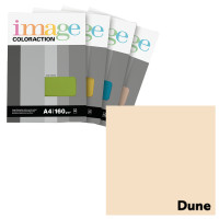 Krāsains papīrs A4, 50 loksnes, 160g/m2, krēmkrāsa, Image Coloraction