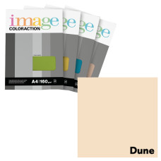 Krāsains papīrs A4, 50 loksnes, 160g/m2, krēmkrāsa, Image Coloraction