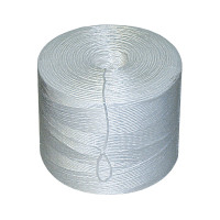 Vīta aukla PP, d 2 mm,  balta, 1 kg.