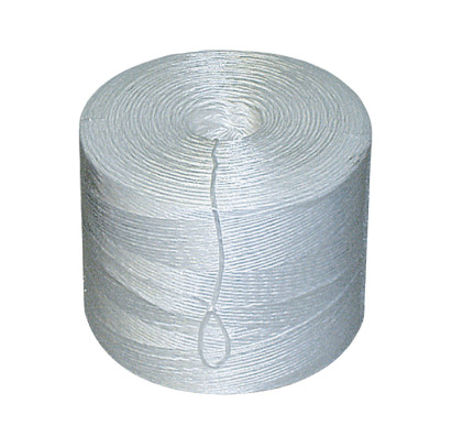 Vīta aukla PP, d 2 mm,  balta, 1 kg.