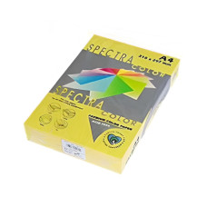Krāsains papīrs A4, 80g/m2, 500 loksnes, Yellow IT160, Spectra