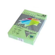 Krāsains papīrs A4, 80g/m2, 500 loksnes, gaiši zaļš IT190, Spectra