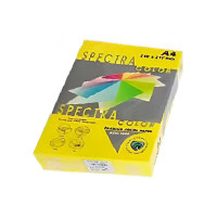 Krāsains papīrs A4, 80g/m2, 500 loksnes, Lemon dzeltens IT210, Spectra