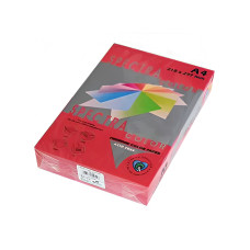 Krāsains papīrs A4, 80g/m2, 500 loksnes, Red IT250, Spectra