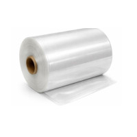 POF plēve 19 mikr 300/300 mm 1000 m caurspīdīga, plēves neto svars 10,51 kg