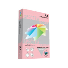Krāsains papīrs A4, 160g/m2, 250 loksnes, rozā Pink IT170, Spectra