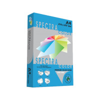 Krāsains papīrs A4, 120g/m2, 250 loksnes, tirkīza Turquoise IT 220, Spectra