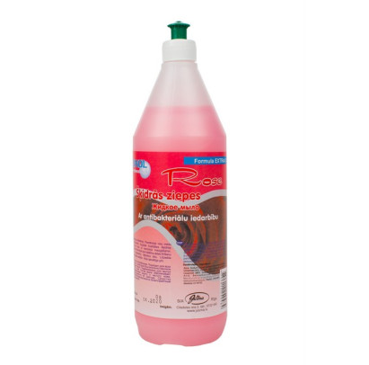 EWOL Extra-S šķidrās krēmziepes Roze, 1 L