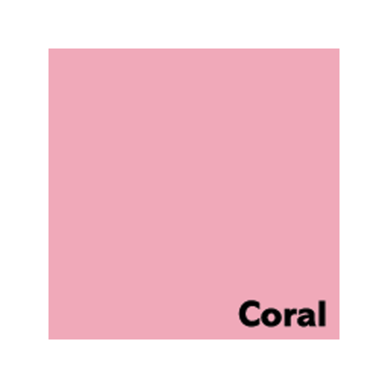 Krāsains papīrs A4, 80g/m2, 500 loksnes, Coral/rozā krāsā, Image Coloraction