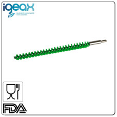 Maināma cauruļveida birste ø 13 mm - zaļa - vidēji cieti sari