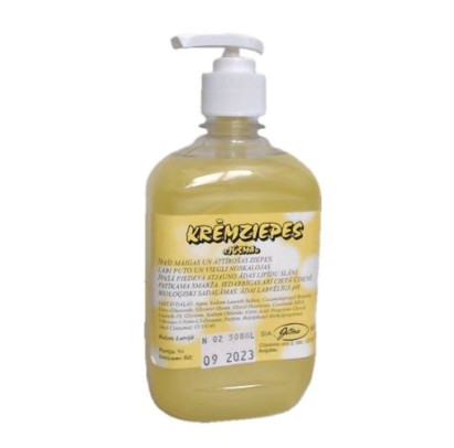 JUSMA šķidrās krēmziepes, 500 ml