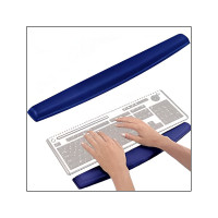 Želejveida roku balsts darbam ar tastatūru, tumši zils, Fellowes