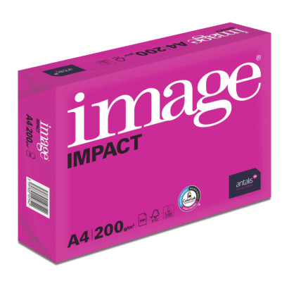 Papīrs A4, 200gr/m2, 250 loksnes, Image Impact