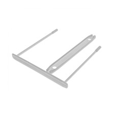 Arhīva klipši 85mm, 100gab. balti, Fellowes