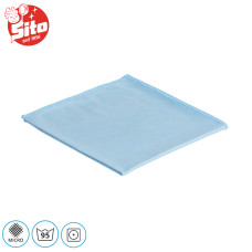 Mikrošķiedras lupata logiem zila 39 x 39 cm, 10 gab